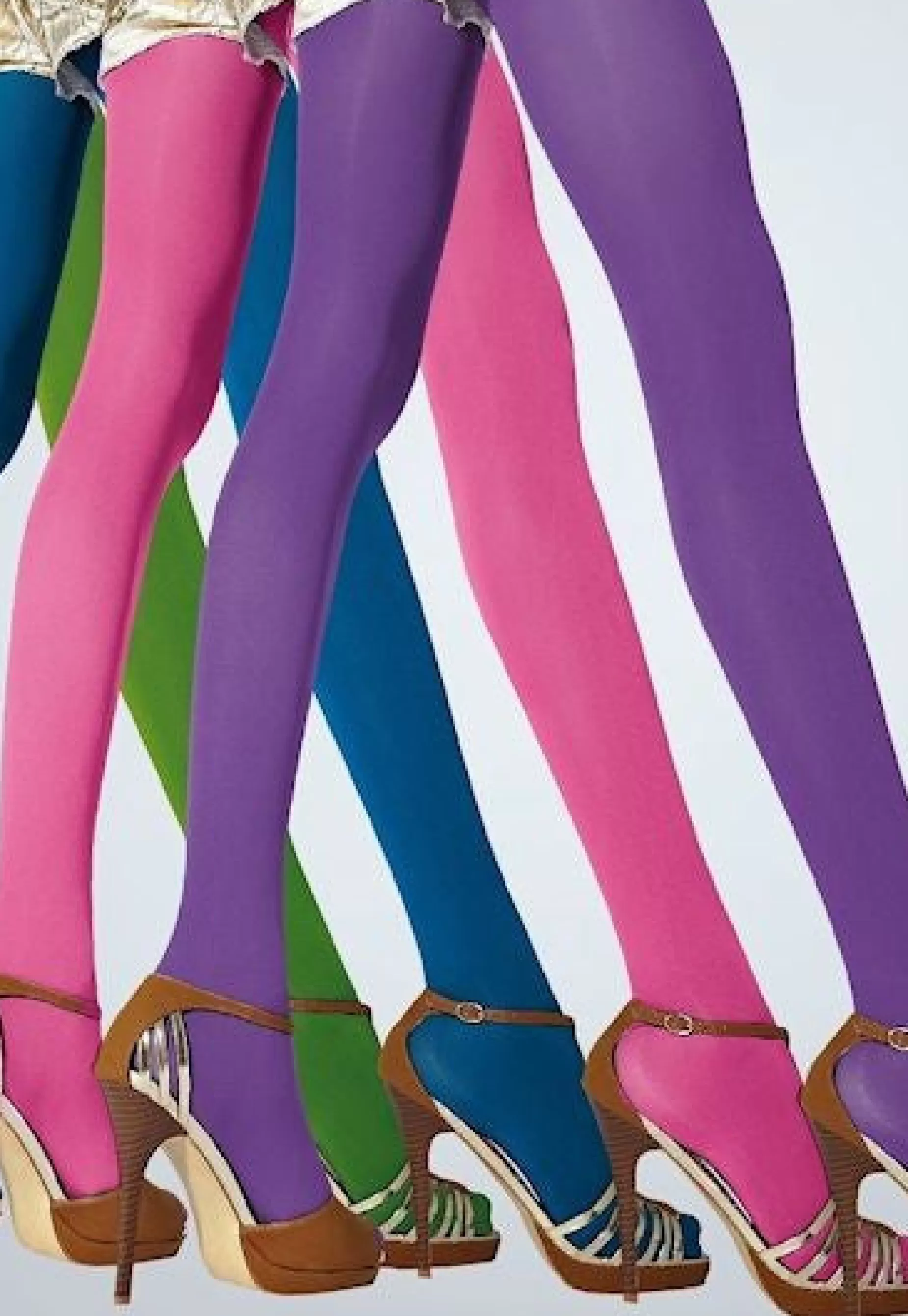 Coloured Tights | Cecilia de Rafael Ave 70 Denier Matte Opaque Tights By Black