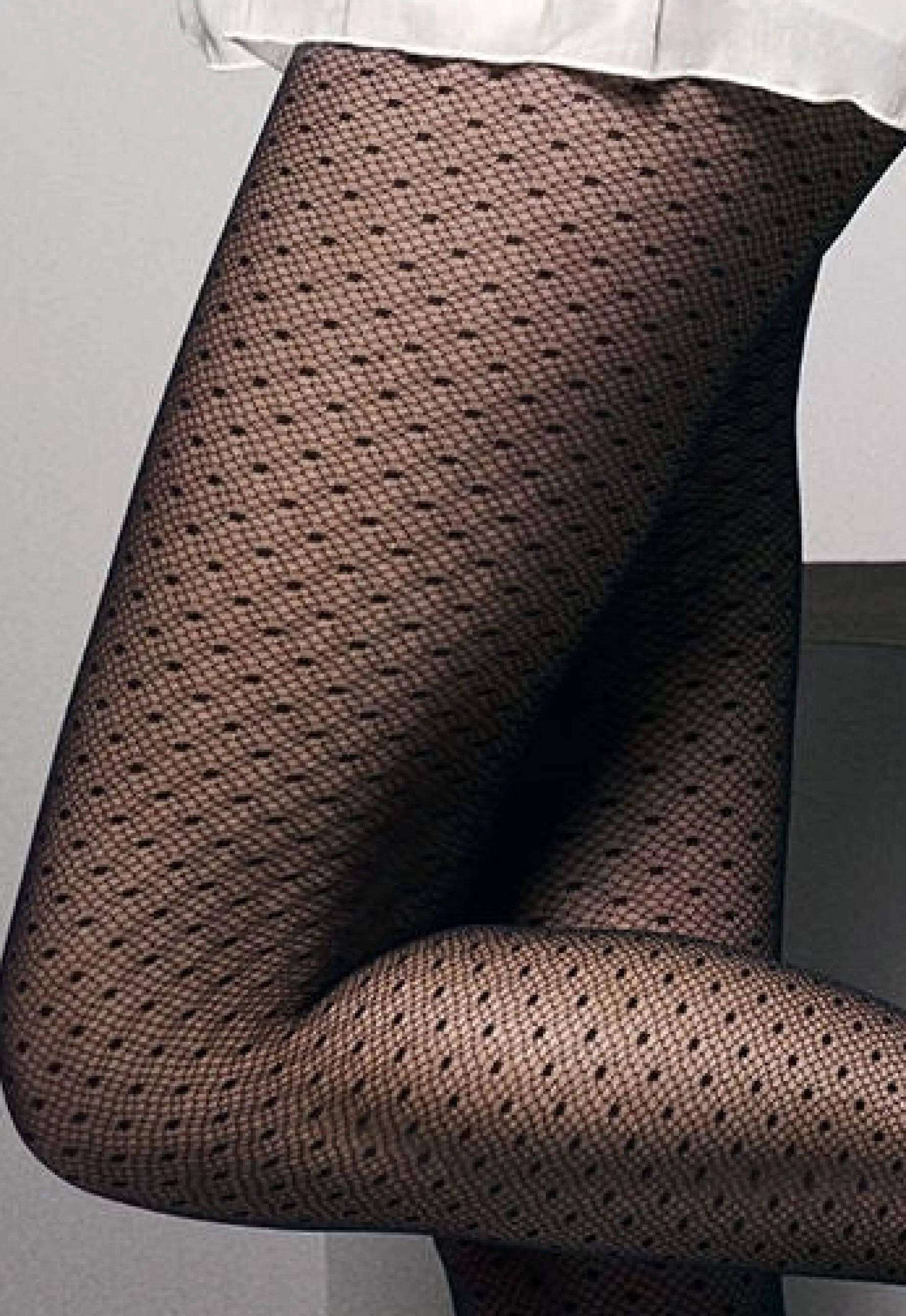 Tall Sizes | Veneziana Beatrice Dotted Net Sheer Tights By