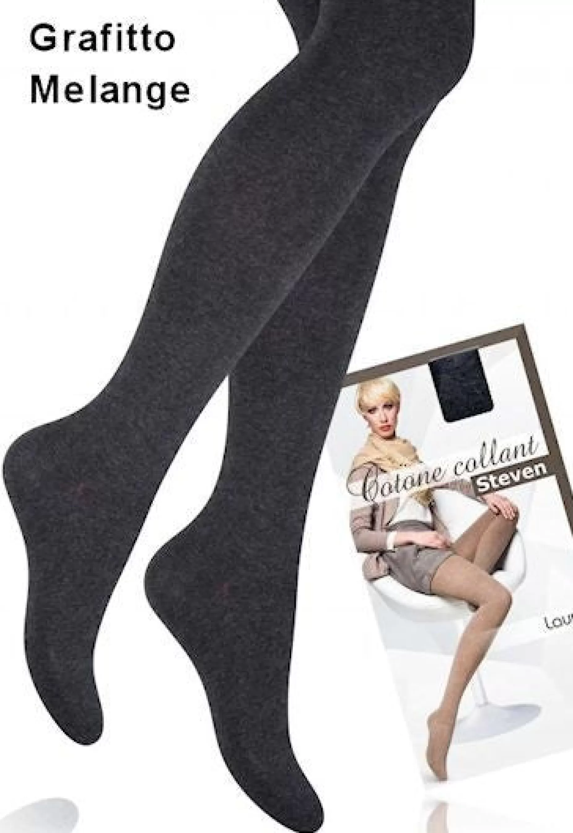 Cotton Tights | Steven Laura Cotton Rich Opaque Tights By Black