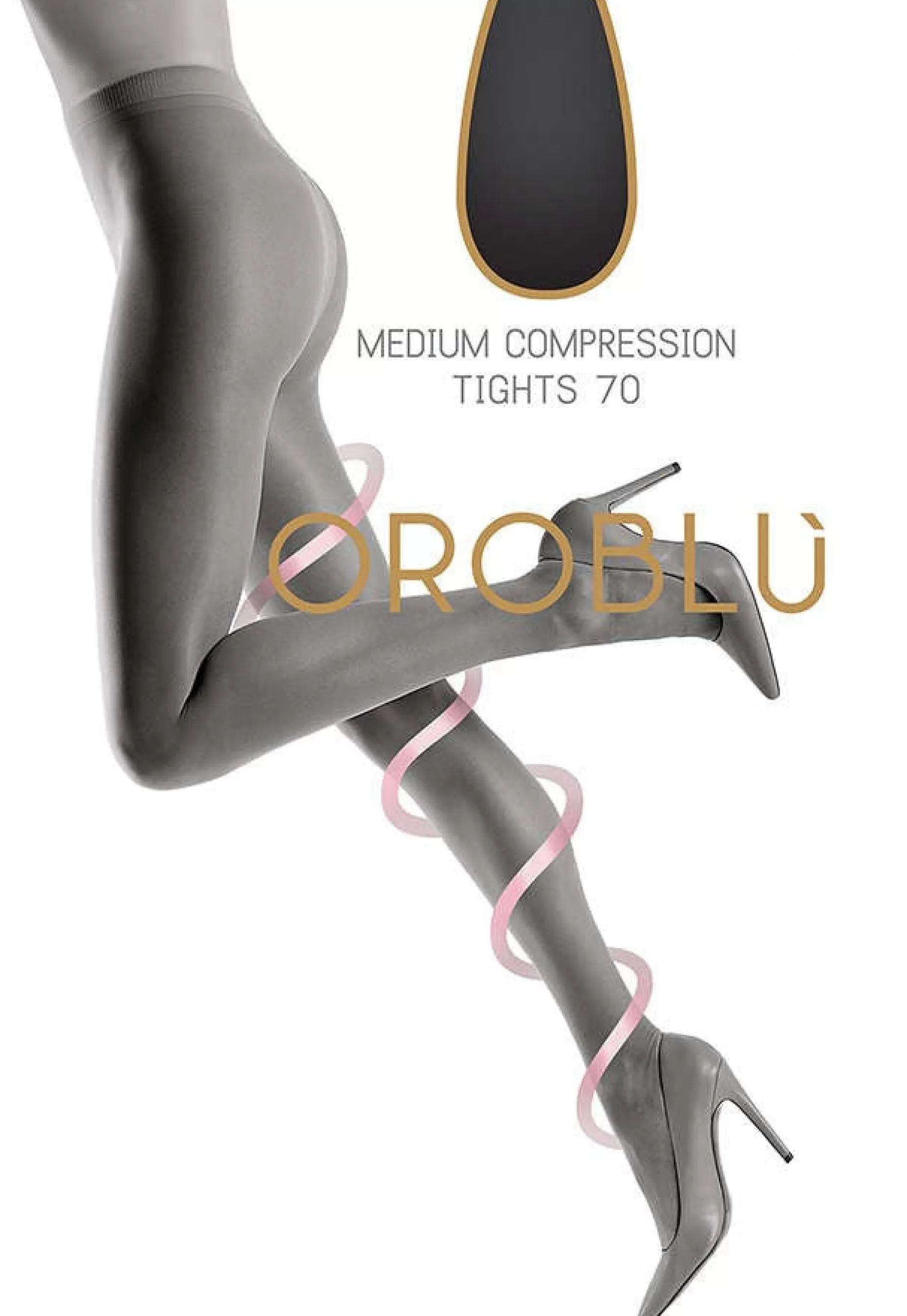 Sheer Tights | Oroblu Repos 70 Den 10-15Mmhg Compression Support Tights By Nude: A Sunkissed Touch To Light Skin Tones