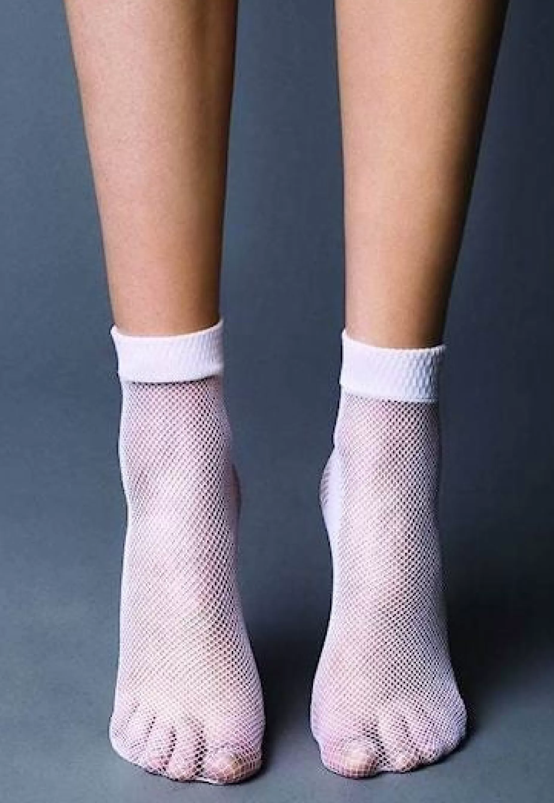 Ankle Socks | Veneziana Rete Fishnet Patterned Ankle Socks By