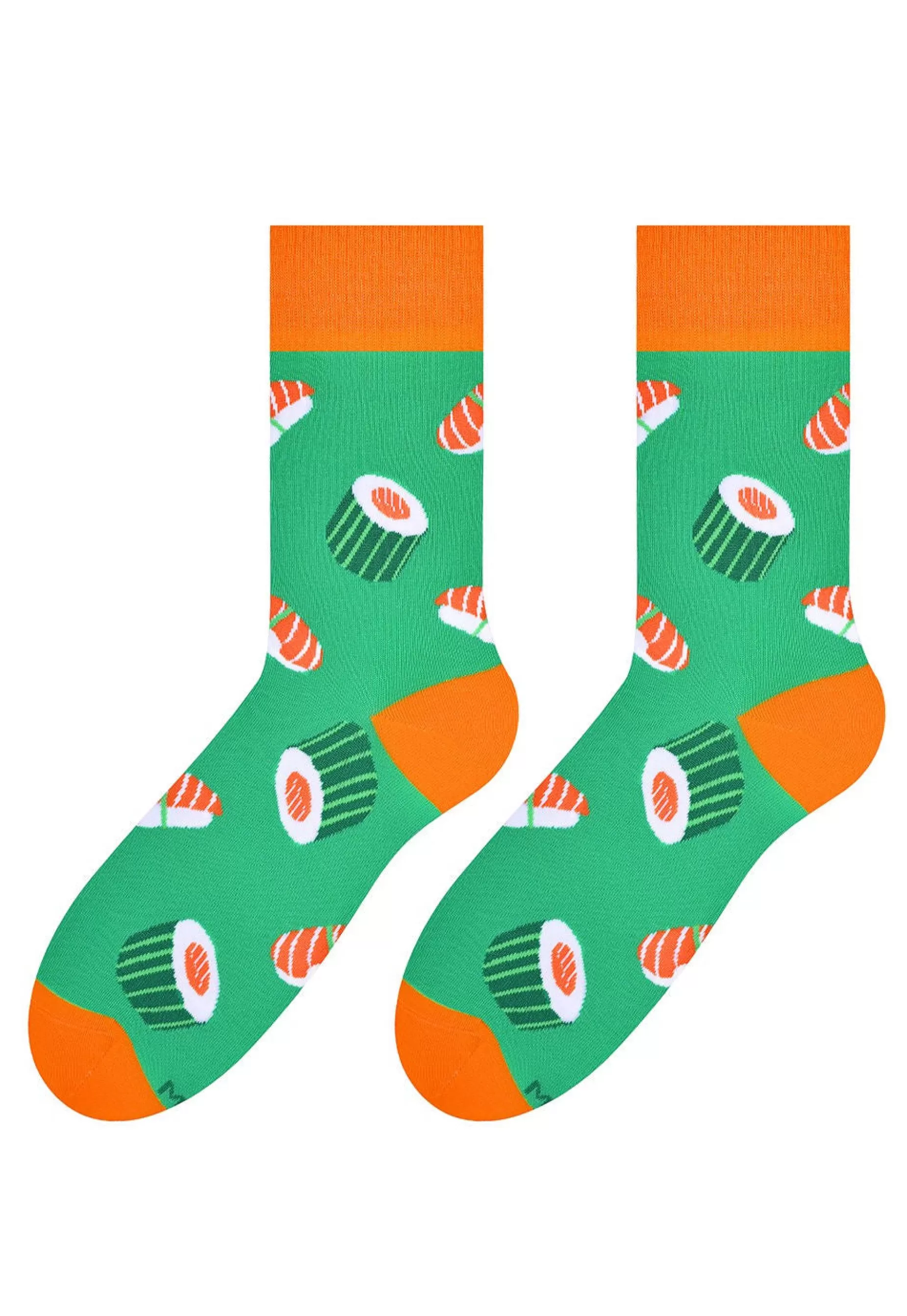 Men's Socks | More Sushi Patterned Socks In By Green